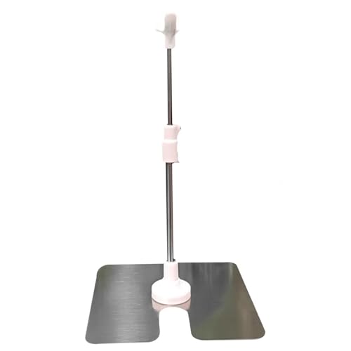 Nyutcwe Puppenständer 11 bis 20 Zoll Höhenhöhe Verstellbarer Puppeninhaber Ständer mit quadratischer Basis Stabiler Edelstahl-Aktions-Figur Bestand Zubehör von Nyutcwe