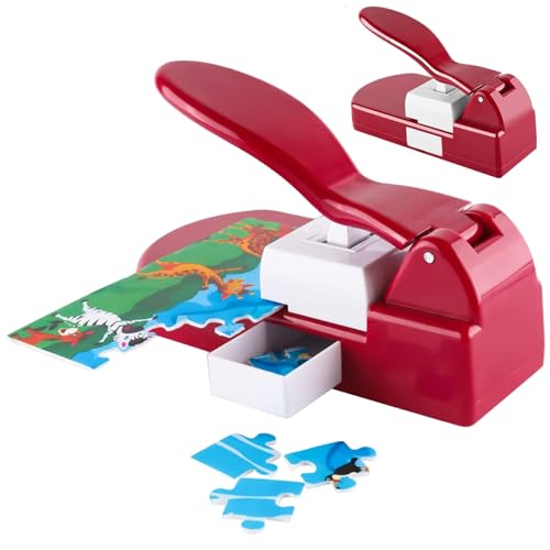 Nyutcwe Puzzle -Maker -Maschine, DIY Puzzle - -Hersteller mit 10 Klebstoffschäumen, 8x4x5 -Schnittmaschine für personalisierte Customized Making Tool von Nyutcwe