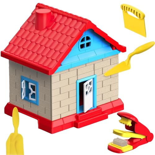 Sandschlossgebäude -Kit mit duftendem Sand, Schimmel und Werkzeugen Schlossformen, Spielzeug kreatives Indoor -Spielen Geburtstagsgeschenk für Kinder ab 3 Jahren und über Gebäude Kit von Nyutcwe