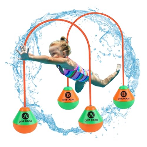Nyutcwe Schwimmspielzeug für Kindertürtür -Spielzeug Unterwasser -Diving -Tür durch den Poolring für Wasserspiel 1, 5 m*5 cm 2pcs Nyutcwe Schwimmspielzeug für Kindertürtür -Spielzeug Unterwasser -Diving -Tür durch den Poolring für Wasserspiel 1, 5 m*5 cm 2pcs von Nyutcwe