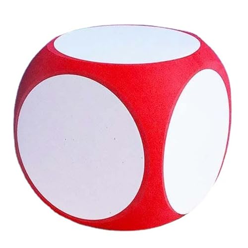 Nyutcwe Trockener Erase Würfel 4inch beschreibbares löschen DIY Glattes Leerzeichen mit runden Kanten Mehrzweck Early Education Blindschaum von Nyutcwe