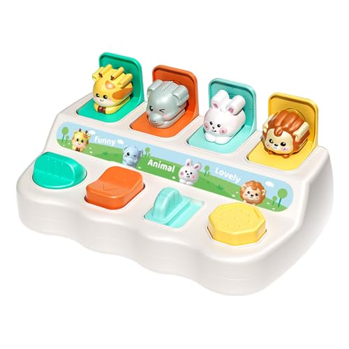 Pop-up-Spielzeug, interaktive niedliche Tierspielzeug, sicheres und lustiges Pop-up-Tier, pädagogische Versteck und Suche Spielzeug für Kinder, kreatives Lernspielzeug für Kleinkinder Jungen Mädchen- Pop-up-Spielzeug, interaktive niedliche Tierspielzeug, sicheres und lustiges Pop-up-Tier, pädagogische Versteck und Suche Spielzeug für Kinder, kreatives Lernspielzeug für Kleinkinder Jungen Mädchen- von Nyutcwe