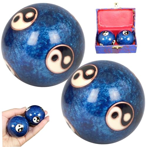 Stressabbau -Bälle, Feng Shui Health Exersize Meditation Bälle zur Entspannungstherapie, Stressabbauspielzeug für Erwachsene Geburtstagsgeschenke Stressabbau -Bälle, Feng Shui Health Exersize Meditation Bälle zur Entspannungstherapie, Stressabbauspielzeug für Erwachsene Geburtstagsgeschenke von Nyutcwe