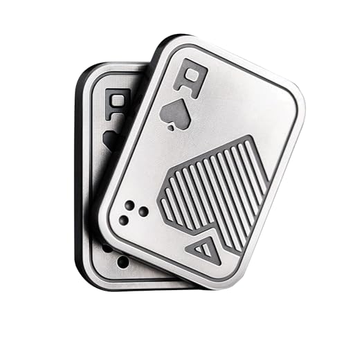 NyxSeat 1 Pc-Metall-Poker-Spielzeug, Fidget-Spielzeug Für Erwachsene, Fidget-Slider-Spielzeug, Magnetisches Sensorisches Spielzeug, Tragbares Stressabbau-Spielzeug von NyxSeat