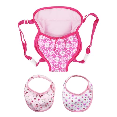 1 Stück Puppentrage mit 2 Stück Speichelbandana, Puppentrage, Puppentrage, Verstellbarer Schultergurt, Mini-Neuheitsspielzeug für Mädchen und Jungen. 1 Stück Puppentrage mit 2 Stück Speichelbandana, Puppentrage, Puppentrage, Verstellbarer Schultergurt, Mini-Neuheitsspielzeug für Mädchen und Jungen. von NyxSeat