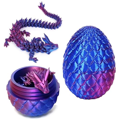 3D-Gedruckter Drache,3D Gedrucktes Drachenei Geheimnisvolle Drachen Spielzeug,3D-Gedruckter Drache im Ei im Inneren Heimbüro Schreibtischdekoration Erwachsene Kinder Geschenke Spielzeug.(Laserviolett) 3D-Gedruckter Drache,3D Gedrucktes Drachenei Geheimnisvolle Drachen Spielzeug,3D-Gedruckter Drache im Ei im Inneren Heimbüro Schreibtischdekoration Erwachsene Kinder Geschenke Spielzeug.(Laserviolett) von Nzoike