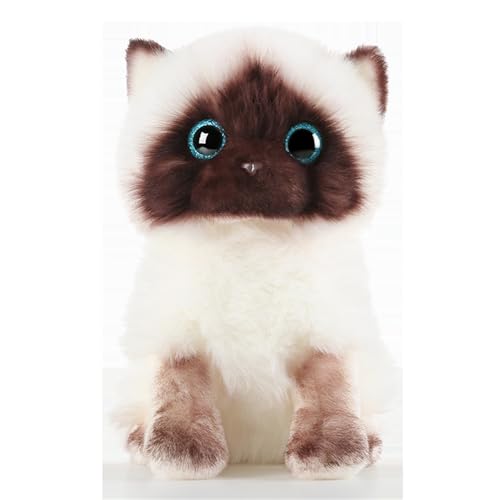 Nzoike Katze, Plüschtier 23cm, Simuliertes Tier Katze Plüschtier Kuscheltier Realistische Plüsch Spielzeug für Wilde Tiere, Geschenk für Freunde und Kinder Nzoike Katze, Plüschtier 23cm, Simuliertes Tier Katze Plüschtier Kuscheltier Realistische Plüsch Spielzeug für Wilde Tiere, Geschenk für Freunde und Kinder von Nzoike