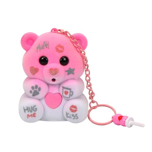 Kleiner Bär Rosa Herz mit Aufnahmefunktion von O-Kinee