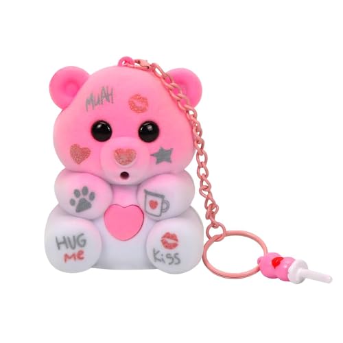 O-Kinee Kleiner Bär Rosa Herz mit Aufnahmefunktion,mit Schnuller und Schlüsselanhänger,Baby Spielzeug Interaktives für Kinder ab 3 Jahren,Elektronische Haustiere,Sprechendes Kuscheltier Spielzeug O-Kinee Kleiner Bär Rosa Herz mit Aufnahmefunktion,mit Schnuller und Schlüsselanhänger,Baby Spielzeug Interaktives für Kinder ab 3 Jahren,Elektronische Haustiere,Sprechendes Kuscheltier Spielzeug von O-Kinee