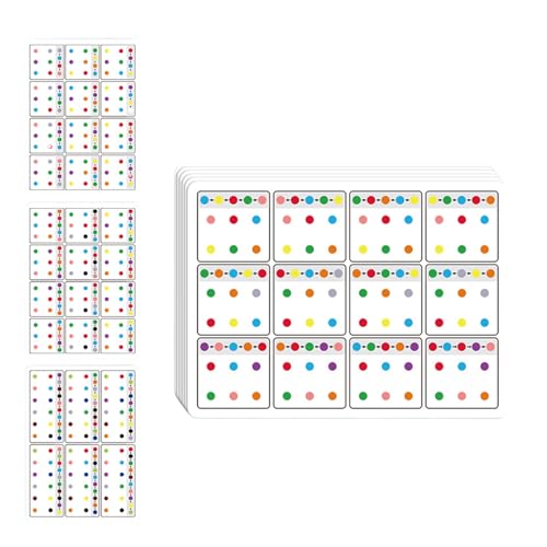 6 PCs Visuelle Tracking Trainingskarten Verbindungskarte Für Kinder Verbesserung Der Konzentrationsfähigkeiten Mit Farbenfrohen Punkten Kid Visuelle Tracking Karten Konzentration Bildungsspielzeug 6 PCs Visuelle Tracking Trainingskarten Verbindungskarte Für Kinder Verbesserung Der Konzentrationsfähigkeiten Mit Farbenfrohen Punkten Kid Visuelle Tracking Karten Konzentration Bildungsspielzeug von OAJABBGE