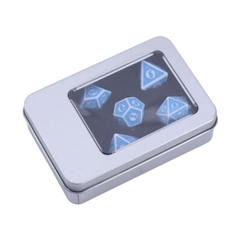 7pcs Verschiedene Form Dices Verschiedene Anzahl Der Digitalen Ausbildung Digitaler Desktop Unterhaltung Acryl Ziehungen von OAJABBGE