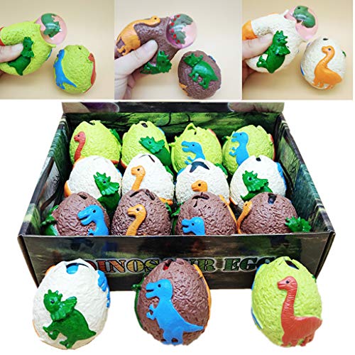 Dinosaurier Angst Reliever Ostereigeschenkgeschenk Feeze Squeeze Zappeln Traubenkugel Party Familie Kinder Überraschendes Geschenk Überraschend von OAJABBGE
