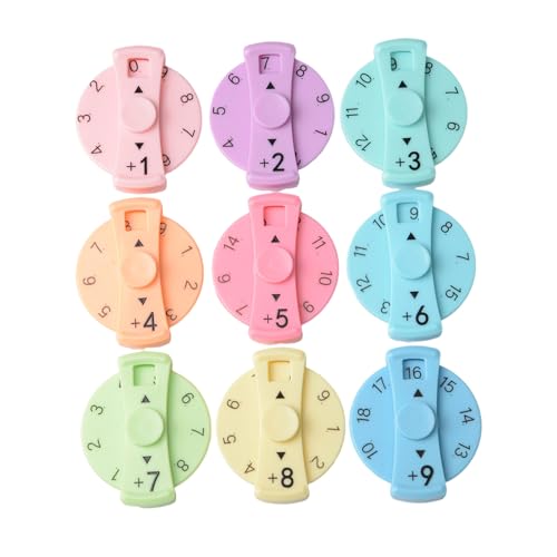 Fingerspinner Spielzeug Mit Mathematischer Fakten Sensorischer Bildungsspinner Mathematische Fertigkeit Lernhilfe Für Unterrichtsgebrauch 9pcs von OAJABBGE