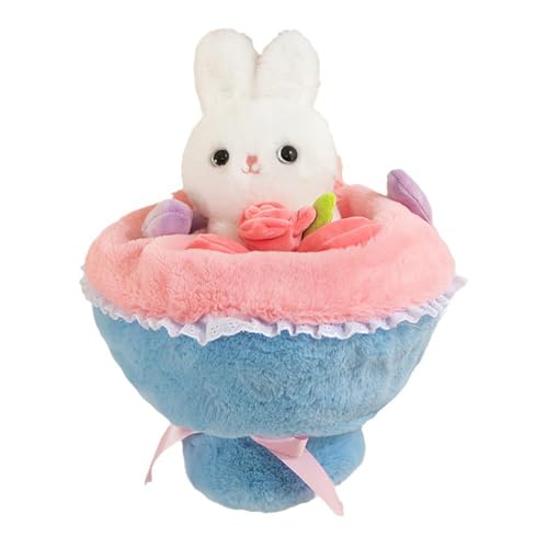 OAJABBGE 35 cm Valentinstag Day Plush Bouquet Bunnies Weichgefüllte Tiere Puppen Für Paare Und Jubiläumsfeier Gibierung Zu Versorgen OAJABBGE 35 cm Valentinstag Day Plush Bouquet Bunnies Weichgefüllte Tiere Puppen Für Paare Und Jubiläumsfeier Gibierung Zu Versorgen von OAJABBGE