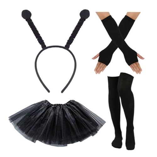 OAJABBGE 4PCS Halloween Bienen Dress Up Kostüm Bienen Kostüm Kits Für Frauen Und Kindergeburtstag Halloween Cosplay Party OAJABBGE 4PCS Halloween Bienen Dress Up Kostüm Bienen Kostüm Kits Für Frauen Und Kindergeburtstag Halloween Cosplay Party von OAJABBGE