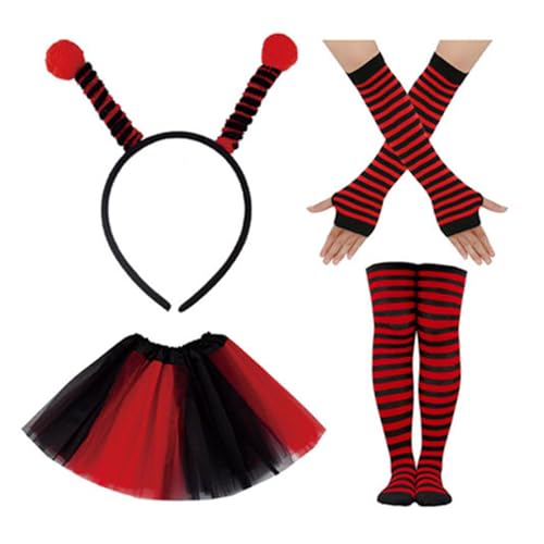 OAJABBGE 4PCS Halloween Bienen Dress Up Kostüm Bienen Kostüm Kits Für Frauen Und Kindergeburtstag Halloween Cosplay Party OAJABBGE 4PCS Halloween Bienen Dress Up Kostüm Bienen Kostüm Kits Für Frauen Und Kindergeburtstag Halloween Cosplay Party von OAJABBGE