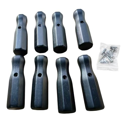OAJABBGE 8pcs Table Football Handle Tischfußball Ersatzhandle Foosball Fußballspiel Rod Nonslip Designs von OAJABBGE