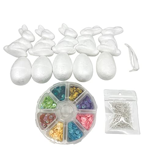 OAJABBGE 9.84x8.66x1.97 Ostereier Für Doodling & Dekoration Art Learning Toy Holiday Ornamente Tolles Geschenk Mit Pailletten OAJABBGE 9.84x8.66x1.97 Ostereier Für Doodling & Dekoration Art Learning Toy Holiday Ornamente Tolles Geschenk Mit Pailletten von OAJABBGE