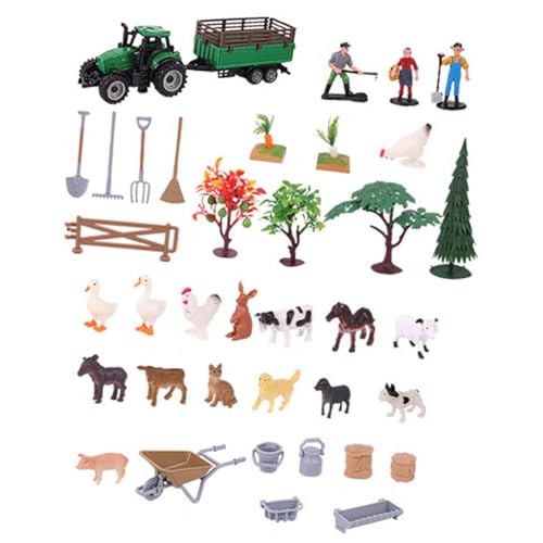 OAJABBGE Bildungsfarm Abenteuer Playset 49pcs Tiermodelle Gartenwerkzeuge Und Für Kreatives Spielenspielzeugset Mit Tieren Und Werkzeugen OAJABBGE Bildungsfarm Abenteuer Playset 49pcs Tiermodelle Gartenwerkzeuge Und Für Kreatives Spielenspielzeugset Mit Tieren Und Werkzeugen von OAJABBGE