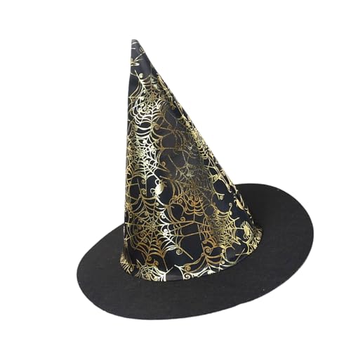 OAJABBGE Breite Grenzwerte Hutparty Maskeraden Spiders Halloween Women Hexenhut Für Maskeraden Und Themenpartys von OAJABBGE
