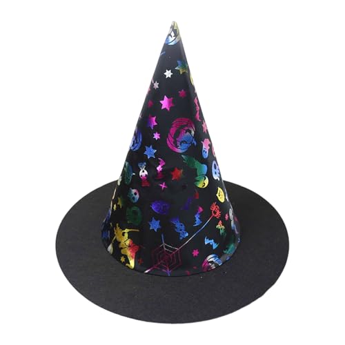 OAJABBGE Breite Grenzwerte Hutparty Maskeraden Spiders Halloween Women Hexenhut Für Maskeraden Und Themenpartys von OAJABBGE