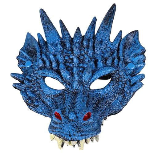 OAJABBGE Drachenmaske Für Party Maskerade Maske Tiermaske Vollkopfmaske Halloween Maske OAJABBGE Drachenmaske Für Party Maskerade Maske Tiermaske Vollkopfmaske Halloween Maske von OAJABBGE