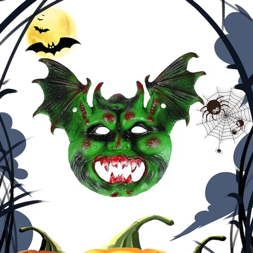 OAJABBGE Drachenmaske Für Party Maskerade Maske Tiermaske Vollkopfmaske Halloween Maske OAJABBGE Drachenmaske Für Party Maskerade Maske Tiermaske Vollkopfmaske Halloween Maske von OAJABBGE