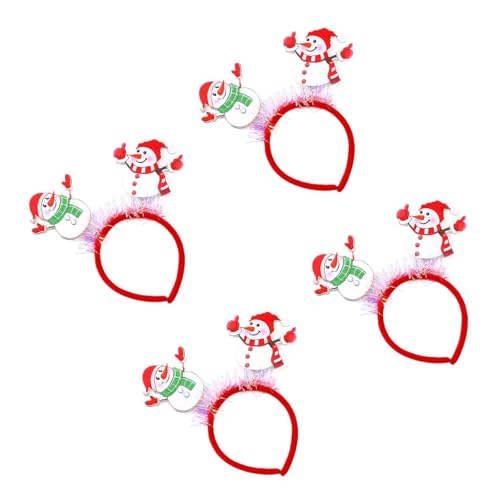 OAJABBGE Elastische Feiertage Kopfbedeckung Santa/Schneemann/Hirsch Thema Weihnachten Stirnbänder Plastik Party Tragen Kopfbedeckung Zubehör Weihnachts Haarzubehör OAJABBGE Elastische Feiertage Kopfbedeckung Santa/Schneemann/Hirsch Thema Weihnachten Stirnbänder Plastik Party Tragen Kopfbedeckung Zubehör Weihnachts Haarzubehör von OAJABBGE