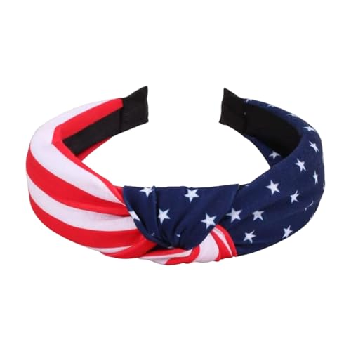 OAJABBGE Frauen Rot Weiß Blau Stirnbänder Juli Costume Haare Decors Star Flagge Themen Patriotische Sterne Haarband Independence Day Haarzubehör OAJABBGE Frauen Rot Weiß Blau Stirnbänder Juli Costume Haare Decors Star Flagge Themen Patriotische Sterne Haarband Independence Day Haarzubehör von OAJABBGE