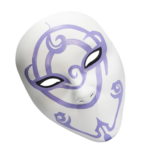 OAJABBGE Full Face Party Maske Halloween Anime Cosplay Masquerade Party Maske Für Frauen Und Mann von OAJABBGE