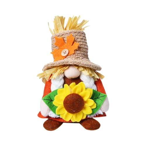 OAJABBGE Gnomes Dekore Thanksgiving Dekorationen Handgefertigte Schwedische Tomte Skandinavische Figuren Plushie Spielzeug Skandinavier Schwedische Tomte Stoffeded von OAJABBGE