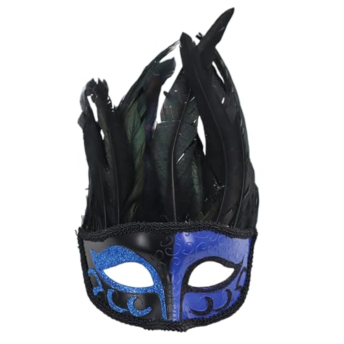 OAJABBGE Halloween Cosplay Maske Maskerade Maske Gefiederte Cosplay Maske Für Frauen Männer Maskerade Halloween Dress Up Accessoreeis OAJABBGE Halloween Cosplay Maske Maskerade Maske Gefiederte Cosplay Maske Für Frauen Männer Maskerade Halloween Dress Up Accessoreeis von OAJABBGE