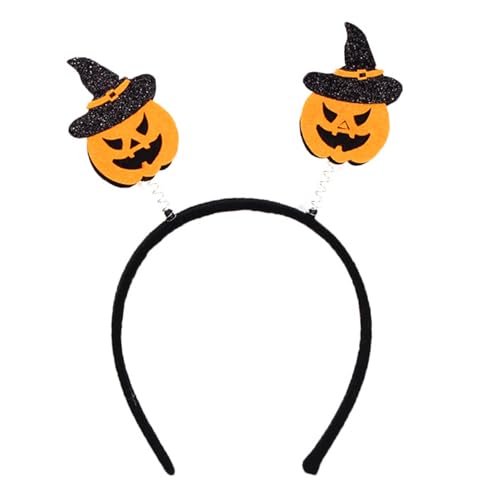 OAJABBGE Lustiges Kürbishaarband Leichtes Thematisches Design Polyester Haarzubehör Für Halloween Event Lustige Halloween Kopfbedeckung von OAJABBGE