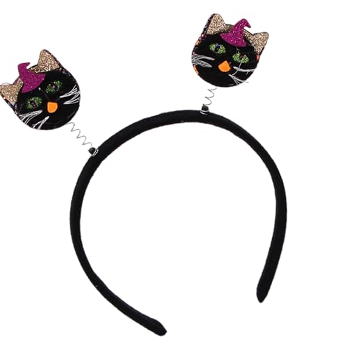 OAJABBGE Lustiges Kürbishaarband Leichtes Thematisches Design Polyester Haarzubehör Für Halloween Event Lustige Halloween Kopfbedeckung von OAJABBGE