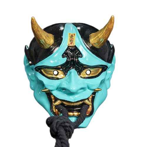 OAJABBGE Maskerade Gesichtsbedeckung Halloween Gesichtsbedeckung Japanische Gesichtsabdeckung Dämonen Gesichtsabdeckung Kostüm Gesichtsabdeckung Voller Gesichtsabdeckung OAJABBGE Maskerade Gesichtsbedeckung Halloween Gesichtsbedeckung Japanische Gesichtsabdeckung Dämonen Gesichtsabdeckung Kostüm Gesichtsabdeckung Voller Gesichtsabdeckung von OAJABBGE