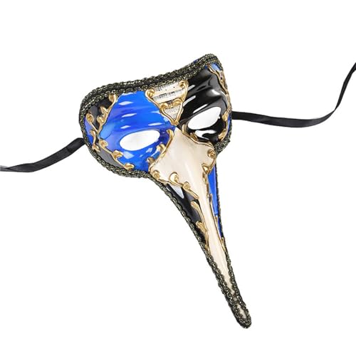 OAJABBGE Masquerade Eyemask Für Frauen Männer Karnevale Halloween Langes Nase Eyemask Halbe Gesichtsbedeckung Halloween Kostümgreifung OAJABBGE Masquerade Eyemask Für Frauen Männer Karnevale Halloween Langes Nase Eyemask Halbe Gesichtsbedeckung Halloween Kostümgreifung von OAJABBGE
