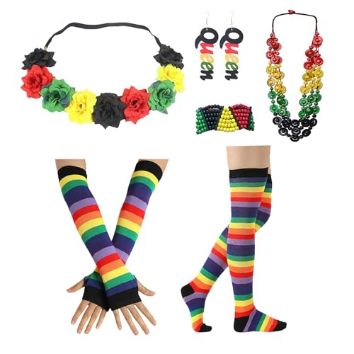 OAJABBGE Party Kostüm Set Halloween Kostüm Und Accessoires Für Geburtstag Halloween & von OAJABBGE