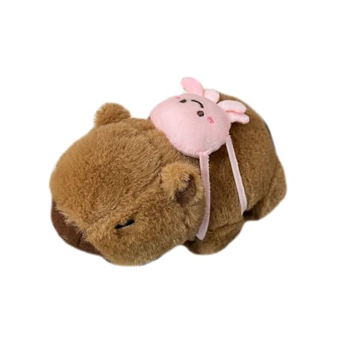 OAJABBGE Schöne Capybaras PP Baumwollspielzeug Weichgefüllte Tierkissen Für Kinder Jungen Und Mädchen Tragbar Zum Umarmen Und Nickerchen von OAJABBGE
