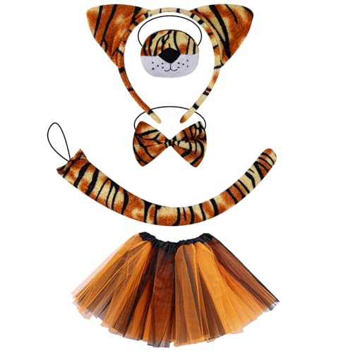OAJABBGE Tierkostüm Set Für Kinder Halloween Leoparden Dress Up Outfit Halloween Tierkostüm Für Jungen Mädchen Weihnachts Cosplay OAJABBGE Tierkostüm Set Für Kinder Halloween Leoparden Dress Up Outfit Halloween Tierkostüm Für Jungen Mädchen Weihnachts Cosplay von OAJABBGE
