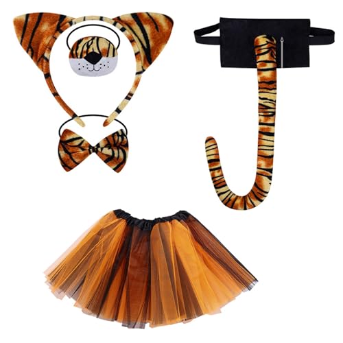 OAJABBGE Tierkostüm Set Für Kinder Halloween Leoparden Dress Up Outfit Halloween Tierkostüm Für Jungen Mädchen Weihnachts Cosplay OAJABBGE Tierkostüm Set Für Kinder Halloween Leoparden Dress Up Outfit Halloween Tierkostüm Für Jungen Mädchen Weihnachts Cosplay von OAJABBGE