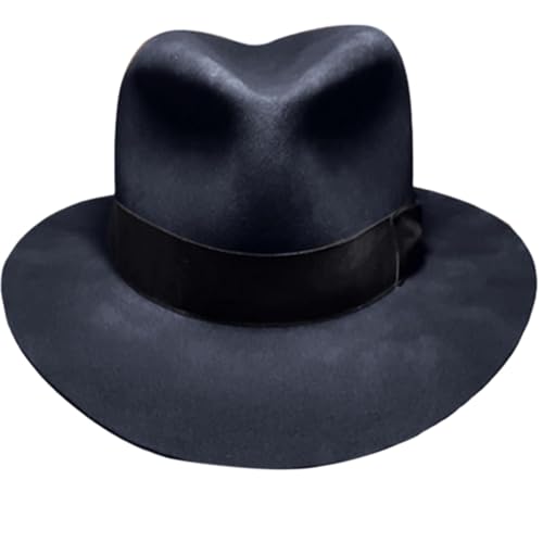 OAJABBGE Weitbrims Wollhut Flache Tophat Magier Runden Formelle Party Kopfbedeckung Maskeraden Kopfbedeckung Spiel Fedoras OAJABBGE Weitbrims Wollhut Flache Tophat Magier Runden Formelle Party Kopfbedeckung Maskeraden Kopfbedeckung Spiel Fedoras von OAJABBGE