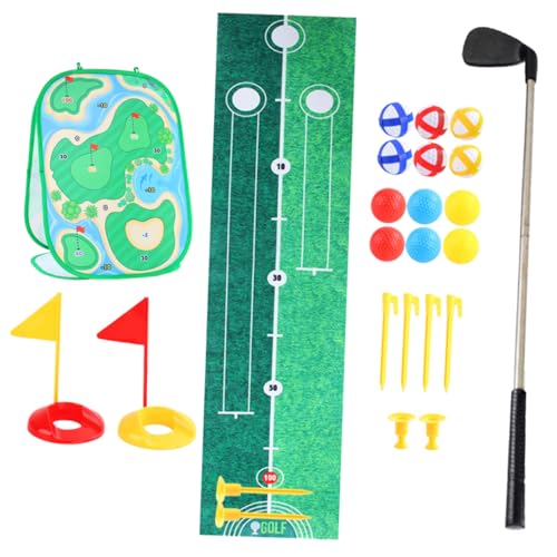 OATIPHO 1 Satz Golfspielmatte golfspiel für golfmatte -Golf-Trainingsset Golfspielzeug für Kleinkinder -Golfschläger Bildungsspielzeug für Golfruten Stoff OATIPHO 1 Satz Golfspielmatte golfspiel für golfmatte -Golf-Trainingsset Golfspielzeug für Kleinkinder -Golfschläger Bildungsspielzeug für Golfruten Stoff von OATIPHO