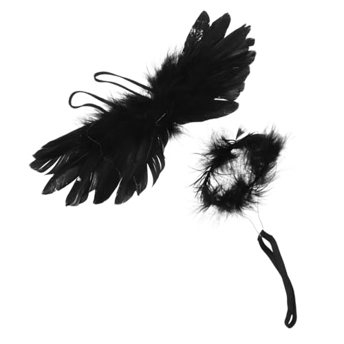 OATIPHO 1 Satz Kopfschmuck Requisiten Kleine Flügel Engelsflügel Flügel Für Schuhe Flügel Kostüm Miniflügel Eisen Black OATIPHO 1 Satz Kopfschmuck Requisiten Kleine Flügel Engelsflügel Flügel Für Schuhe Flügel Kostüm Miniflügel Eisen Black von OATIPHO