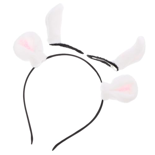 OATIPHO 1 Satz Kostüm Haarband mit Hasenohren Niedliche Haarclips für Festival Haaraccessoire für Besondere Anlässe und Langlebig und Vielseitig Einsetzbar OATIPHO 1 Satz Kostüm Haarband mit Hasenohren Niedliche Haarclips für Festival Haaraccessoire für Besondere Anlässe und Langlebig und Vielseitig Einsetzbar von OATIPHO