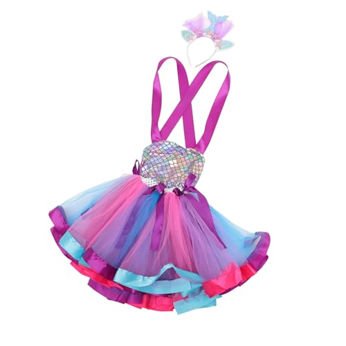 OATIPHO 1 Satz Mädchen kleiden sich Meerjungfrau-Tutu-Kleid Meerjungfrauenkostüm für Mädchen Rosa Tutu-Rock für Frauen Kleider Mädchen-Meerjungfrau-Kostüm-Outfit Mädchenkleid Polyester OATIPHO 1 Satz Mädchen kleiden sich Meerjungfrau-Tutu-Kleid Meerjungfrauenkostüm für Mädchen Rosa Tutu-Rock für Frauen Kleider Mädchen-Meerjungfrau-Kostüm-Outfit Mädchenkleid Polyester von OATIPHO