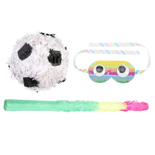 OATIPHO 1 Satz Piñata Geburtstagspinata Fußball-pinata-ornamente Pinata Für Fiesta Party-pinata-spielzeug Hängende Pinata Pinata-feierspielzeug Pinata in Fußballform Stock Sport Papier von OATIPHO