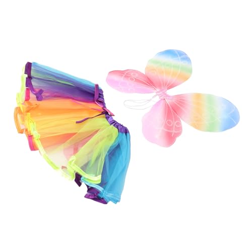 OATIPHO Feenflügel Tutu-rock Tanzkostüme für Mädchen Jungen und Mädchen Party Dekorative Flügel von OATIPHO
