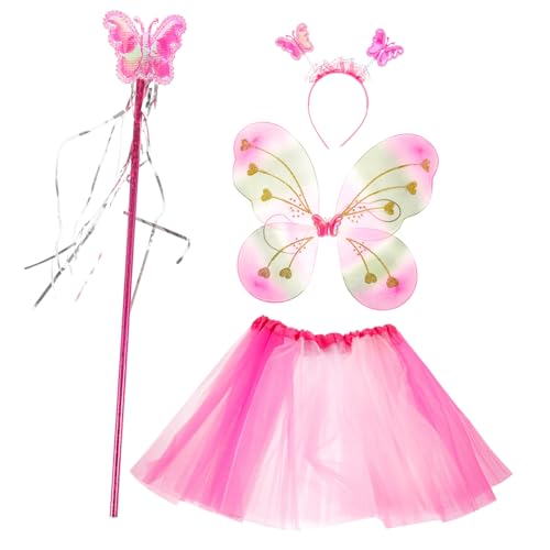 OATIPHO 1 Satz Schmetterlingsstab Requisite engelsflügel Tanzaufführungskleidung für Ballettröckchen Mädchen Schmetterlingsstab für Cosplay Schmetterlingsflügel für Cosplay von OATIPHO