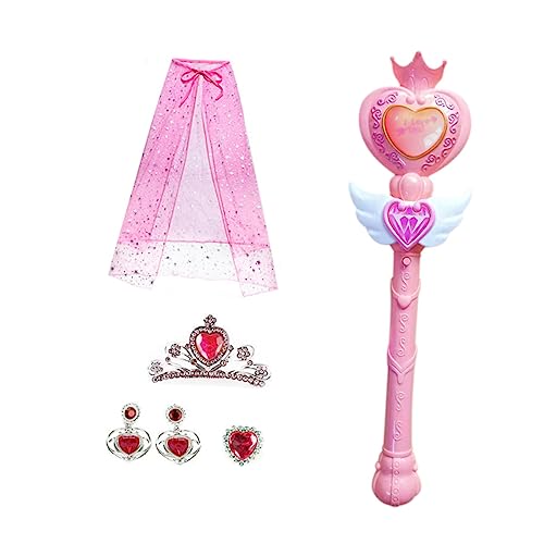 OATIPHO 1 Satz Zauberstab Dekorationen Zubehör Fee Kostüm Ballettröckchen kinderkleider mitgebsel für kindergeburtstag children toys Umhang blinkende Stöcke hoch Rosa OATIPHO 1 Satz Zauberstab Dekorationen Zubehör Fee Kostüm Ballettröckchen kinderkleider mitgebsel für kindergeburtstag children toys Umhang blinkende Stöcke hoch Rosa von OATIPHO