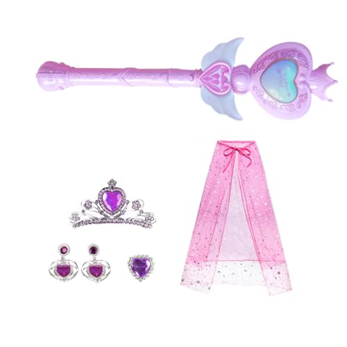 OATIPHO 1 Satz Zauberstab Leuchtendes Schmuck-Kits Kinderanzüge nützliche Blinksticks Schmuckset the hallow halloween mitgebsel kostü blinkende Stöcke Umhang hoch Violett OATIPHO 1 Satz Zauberstab Leuchtendes Schmuck-Kits Kinderanzüge nützliche Blinksticks Schmuckset the hallow halloween mitgebsel kostü blinkende Stöcke Umhang hoch Violett von OATIPHO